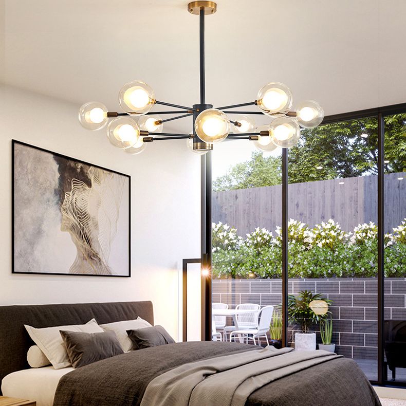 Semplicità postmoderna Simplicity Starburst Apparecchiatura di illuminazione sospesa in vetro Fissature di illuminazione a sospensione per il ristorante