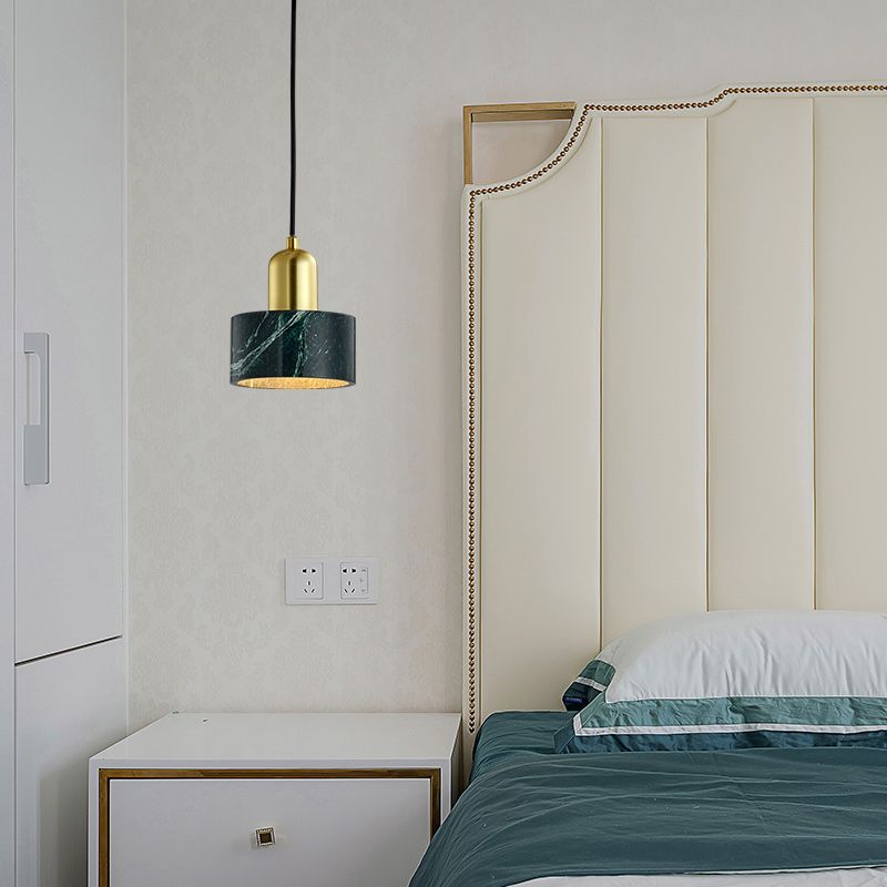 1 Licht anheizt Beleuchtung moderner Stilzylinderform Steinhängerlampe