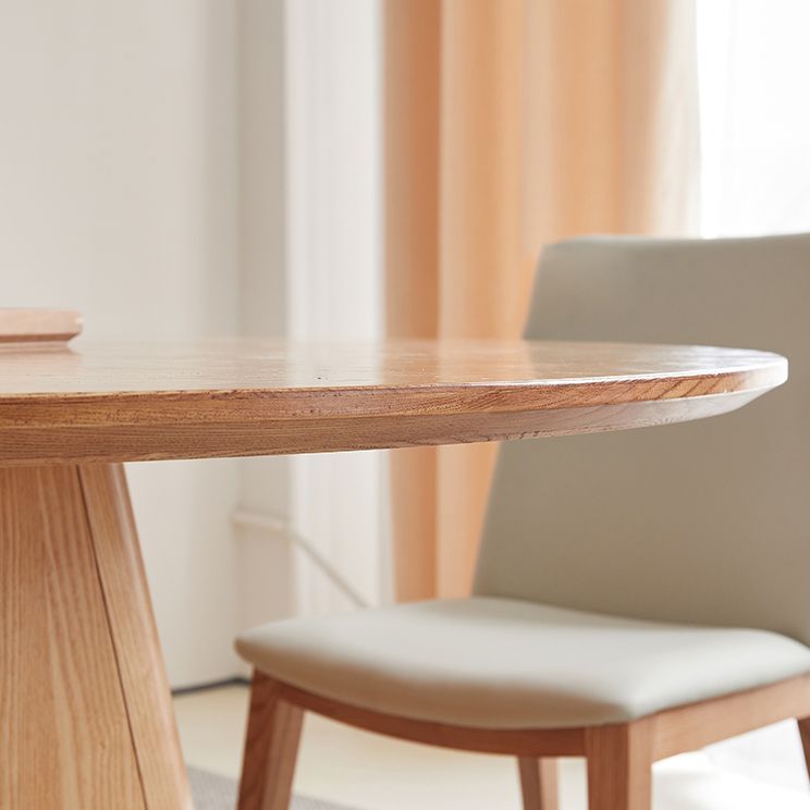 Contemporary Dining Set 1/4/5/7 Pieces Solid Wood Dining Furniture with Solid Back Chairs