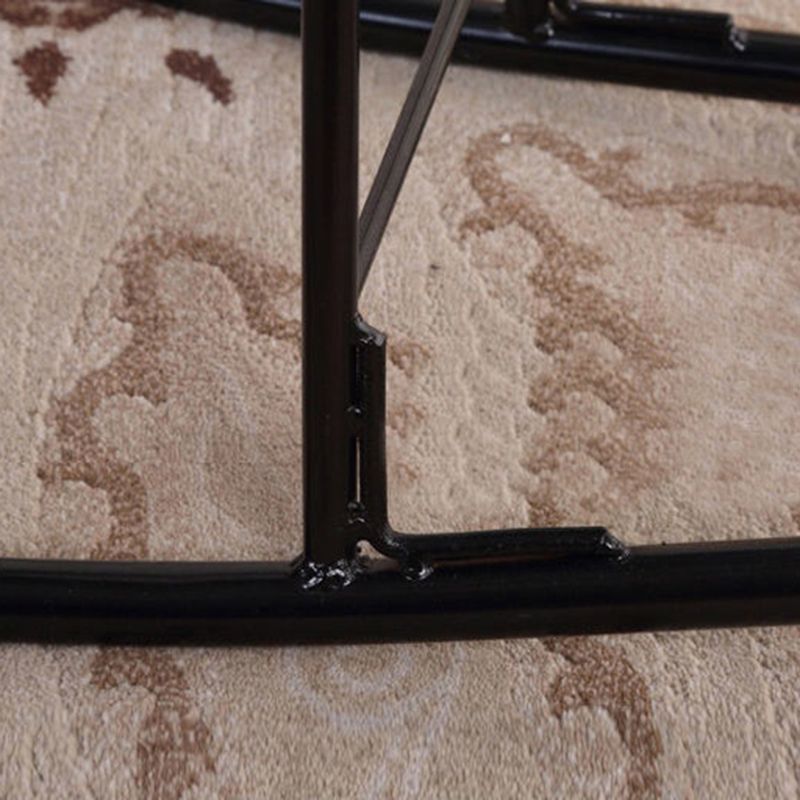 Modern Woven Rope Rocking Chair with Light Legs Rocker Chair