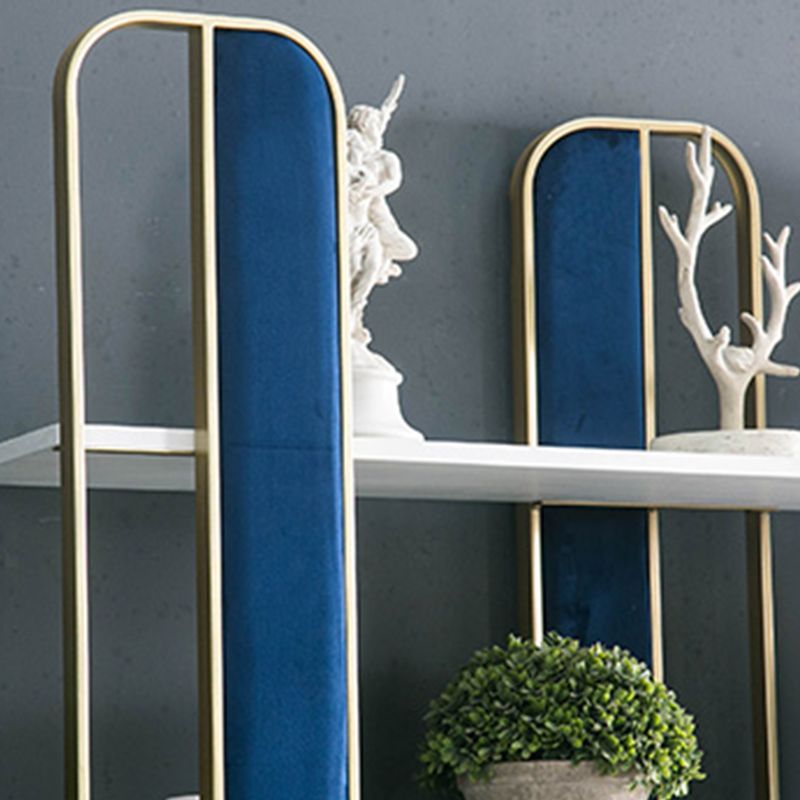 70,87 "H Bücherregal Glamstil Open Back Booksel für Lernraum Home Office