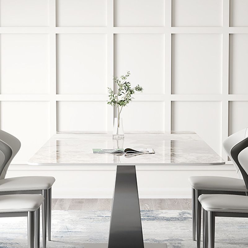 Modern Style Rectangle Table Set 1/2/3/5/8 Pieces Dining Set for Home Use