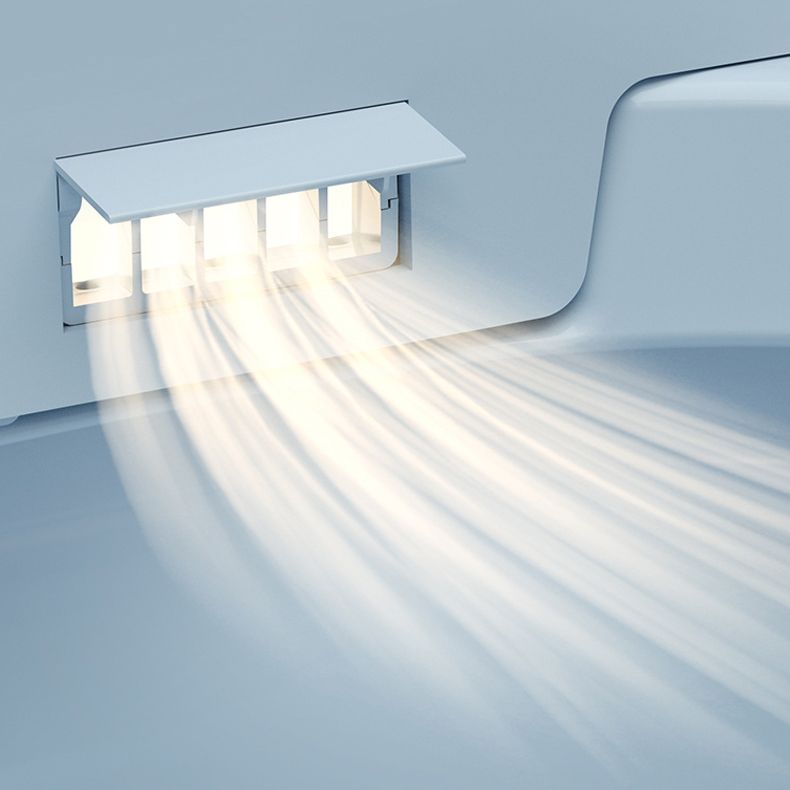 Modern Heated Seat Floor Mounted Urine Toilet Siphon Jet Toilet Bowl with Toilet Seat