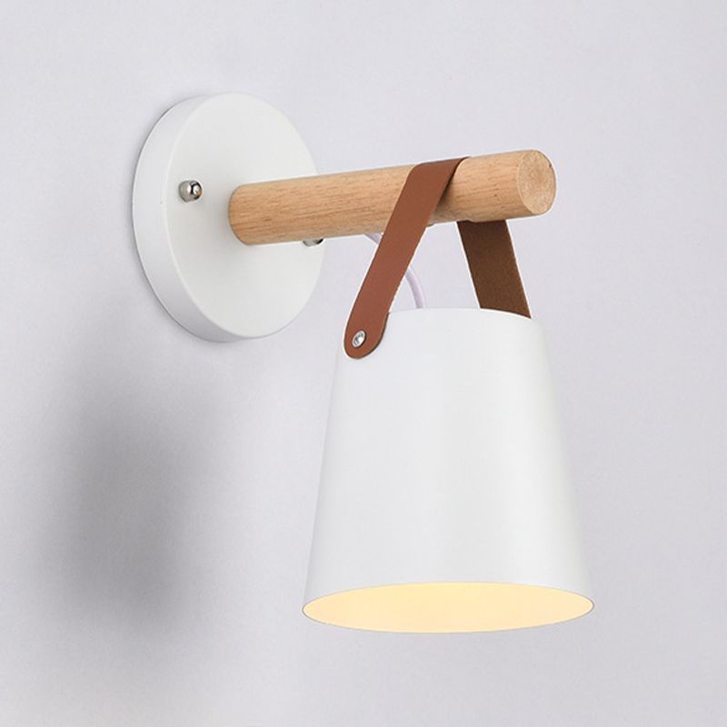 Cone Shape Metal Wall Light Fixture Modern Style Wall Lamp for Dining Room