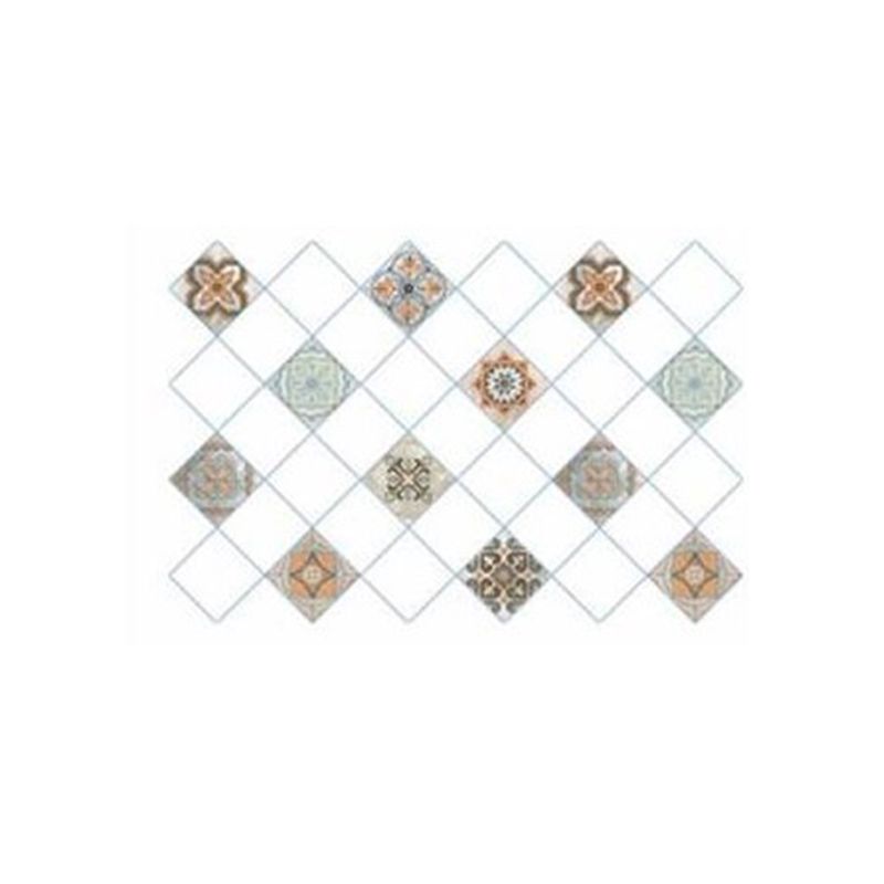 Rectangular Peel & Stick Tile PVC Single Tile for Kitchen and Bathroom