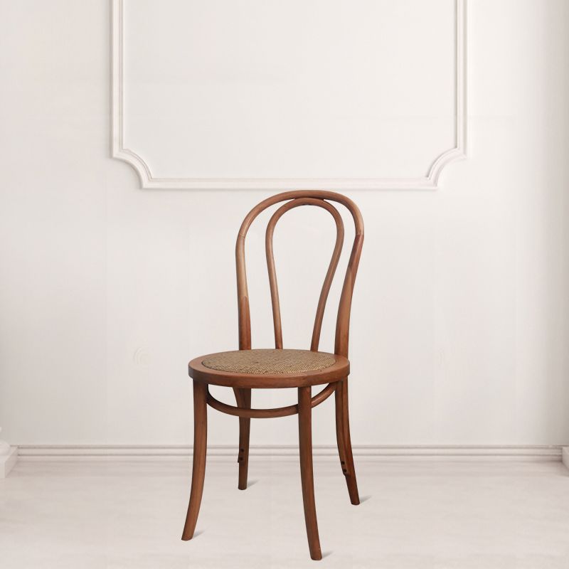 Zeitgenössische massive Buche Holzstühle Windsor Back Side Essstuhl Set Set