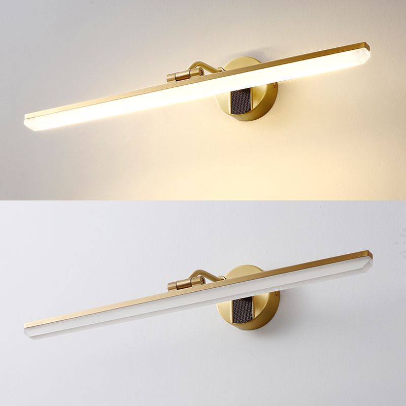 Moderne LED -Wandleuchten Metall Toilette Licht Spiegel Licht Kommode Licht Licht