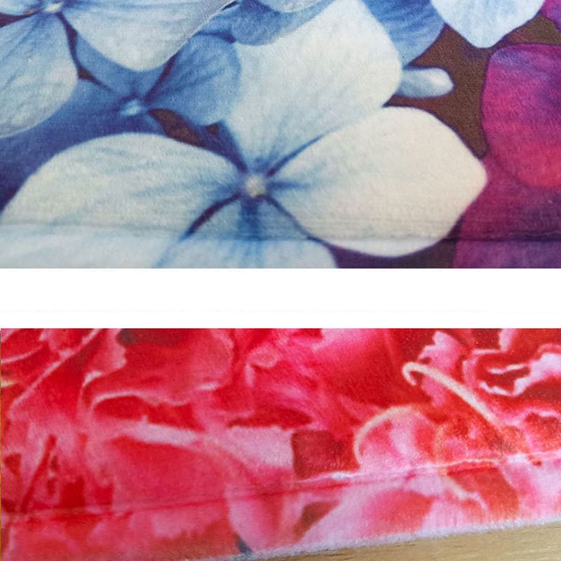 Creative Snowmen Carpet Polyester Area Rug Non-Slip Backing Indoor Carpet for Home Decoration