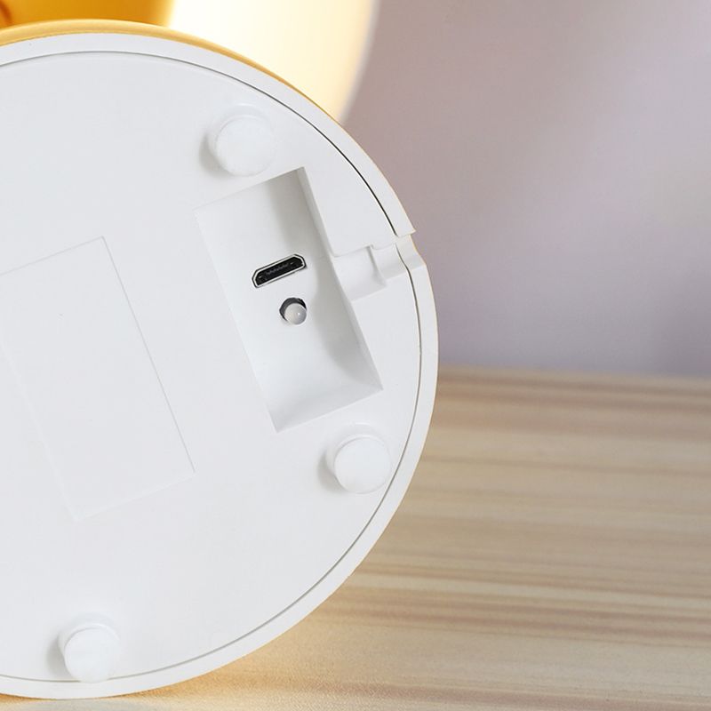 Lampe à LED nordique moderne lampe à macaron en fer forgé lumineuse avec une teinte acrylique