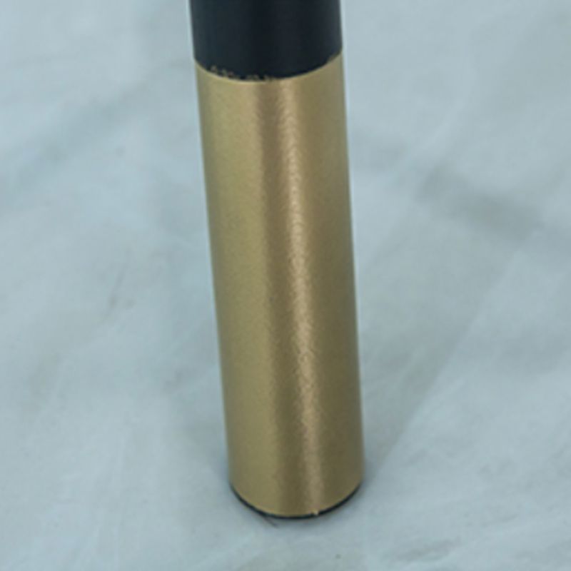 Nordic Backrest Armless Counter Stool Iron Kitchen Bar Stool with Pedal and Cushion