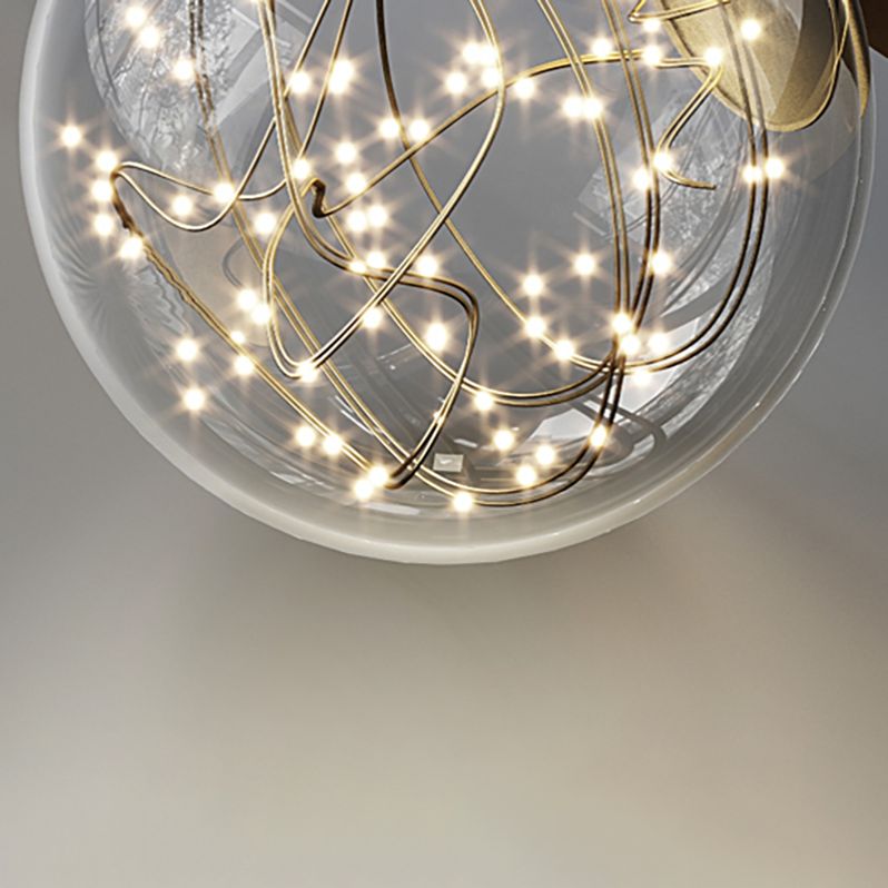 Simple Dining Chandelier Light Modern Style Metal Pendant Lamp Fixture for Dining Room