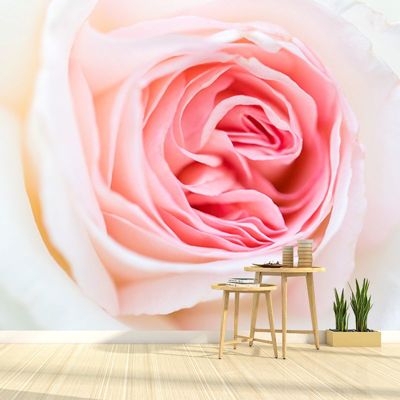Elegant Rose Photography Mildew Resistant Wallpaper Environmental Sleeping Room Wall Mural