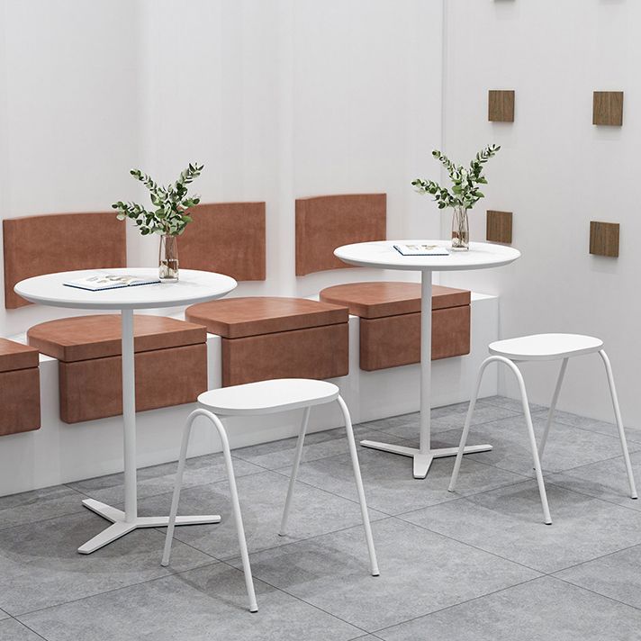 Nordic 1/2 Pieces Dining Set Round Wood Dining Table for Milk Tea Shop