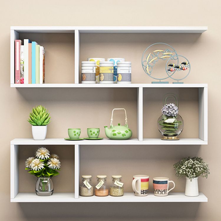 Floating Shelf Bookcase Engineered Wood Book Shelf for Study Room