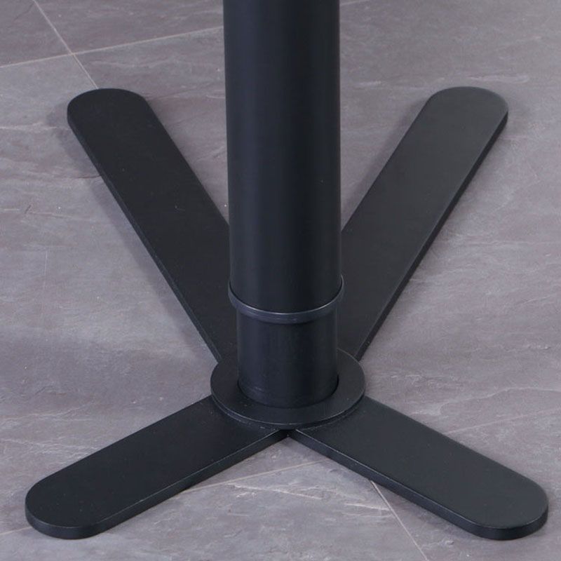 Table de bar en métal de style industriel Rectangle Top à hauteur réglable en intérieur Table du bistrot