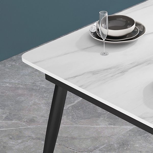 Glam 1/2/3/5/7 Pieces Dining Set Sintered Stone Dining Table Set for Home Use