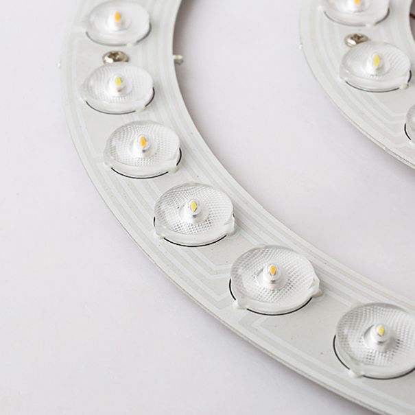 Moderne Macaroon Stil Led Flush Deckenleuchten Runde Form Acryl Flush Mount Lichter