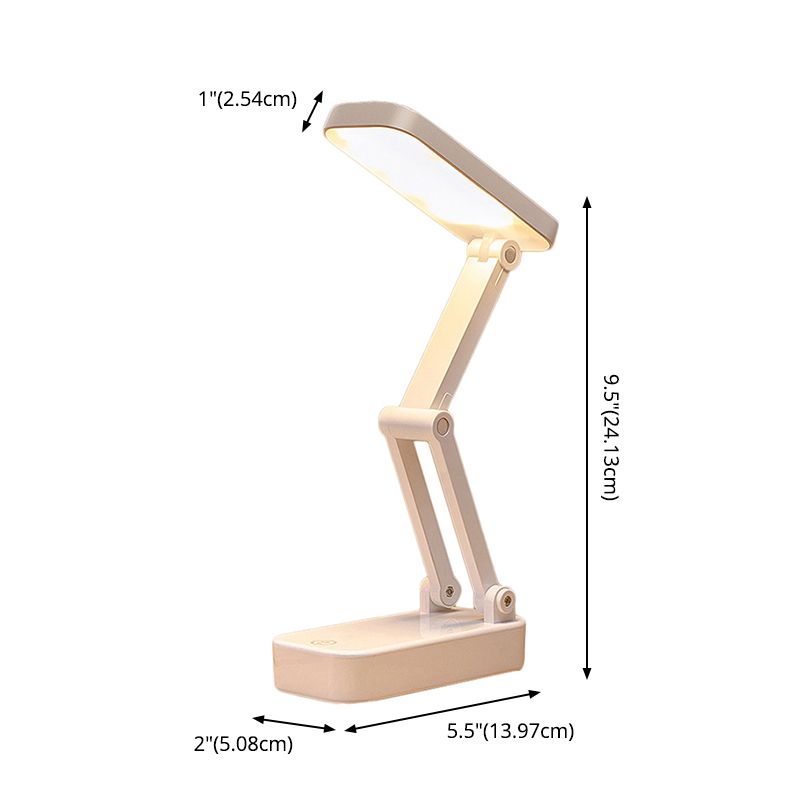 Modern Dimmable LED Table Lamp Plastic Table Light