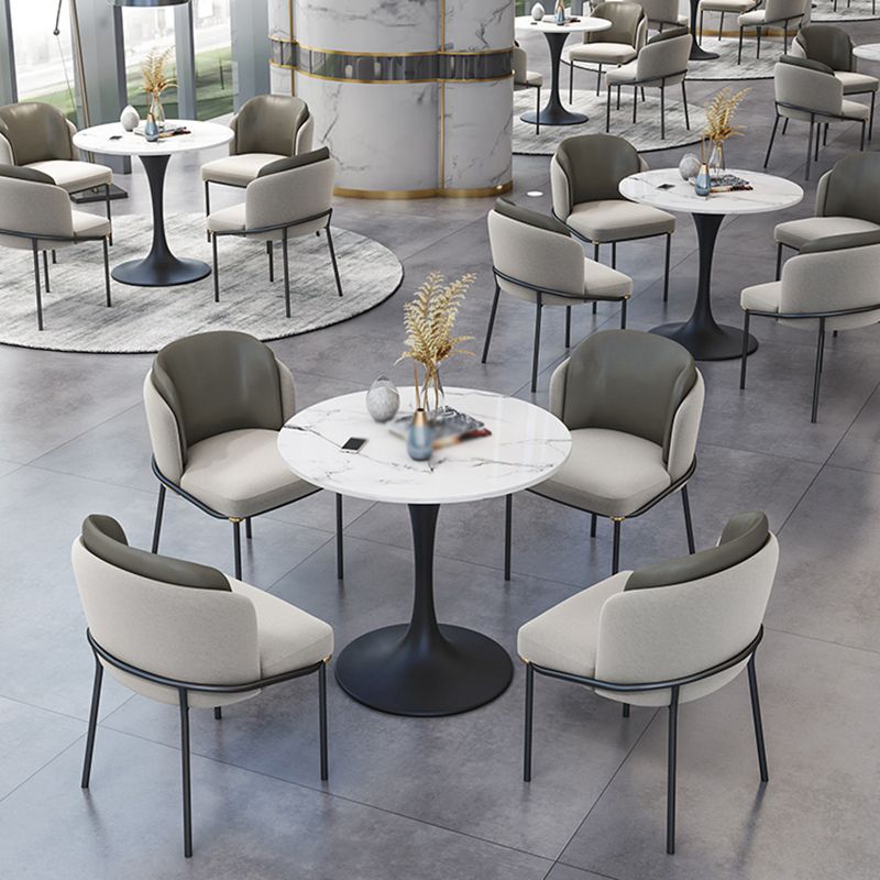 Modern Faux Marble Dining Room Set 1/2/3/5 Pieces Dining Furniture Set /Separate Items