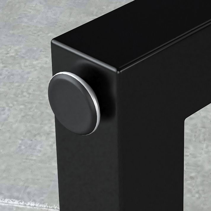 Contemporary Bar Table Set 1/2/3 Pcs Stone Bar Table and Stools with Metal Base