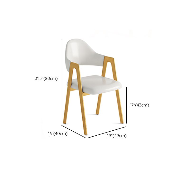 5 Pcs Dinette Set with Manufactured Wood Dining Table and Padded Chairs