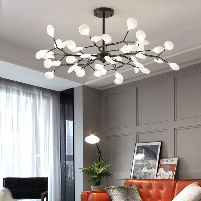 Lampadario orbicolare a sospensione Light lampadari moderni per sala da pranzo con ombra acrilica