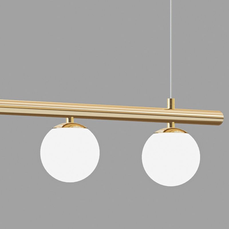 Modern Simplicity Pendant Lighting Globe Glass Island Lighting for Dining Room