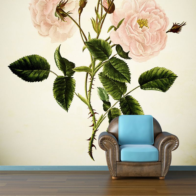 Print Illustration Horizontal Mural for Living Room Wall Decoration