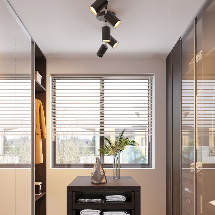 Moderno binario Illuminazione Minimalista Stile Superficie Montato e Regolabile Ferro Downlight per Soggiorno Casa senza Luce Principale