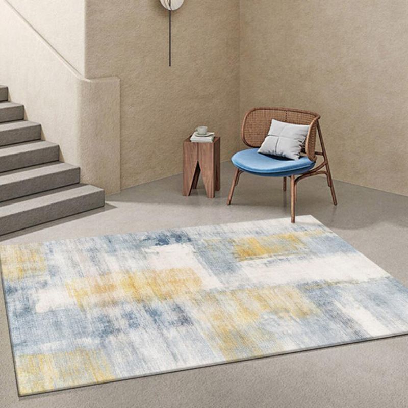 Modern Carpet Polyester Graphic Carpet Washable Carpet for Home Decor