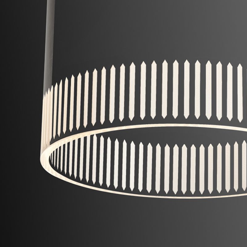 Cylinder Shape Ceiling Fixture Modern Style Metal One Light Ceiling Mounted Light