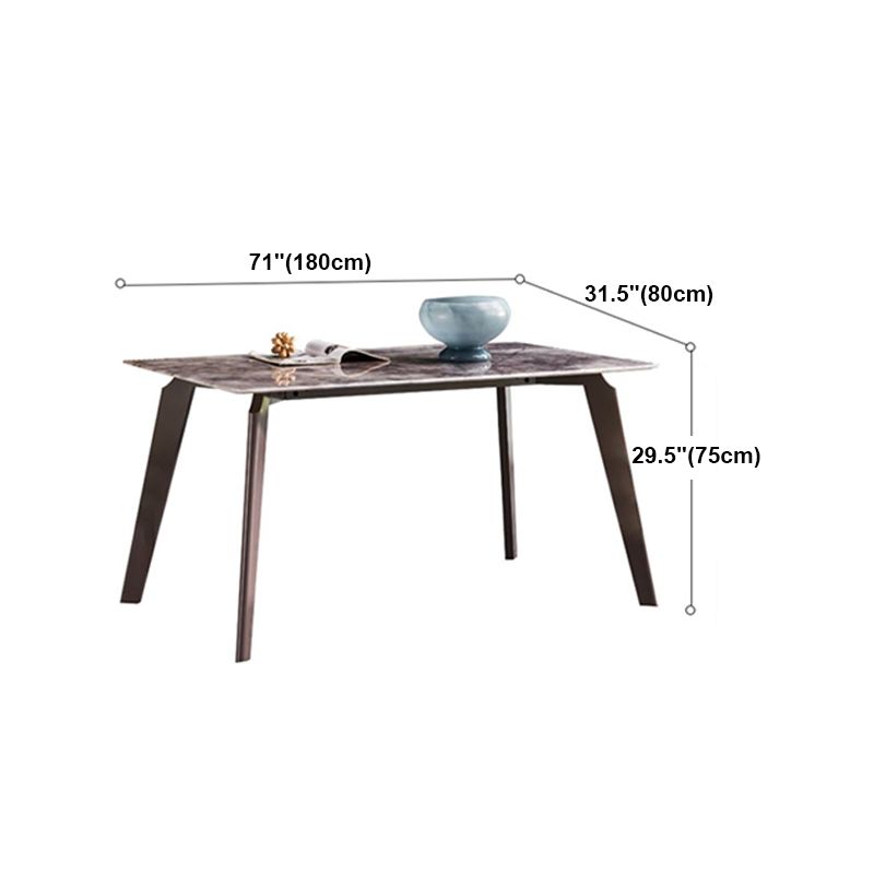 Contemporary 1/4/5 Pieces Dining Set Sintered Stone Dining Room Set