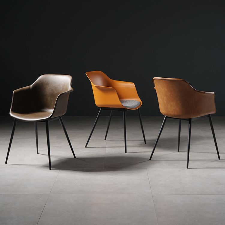 Chaise de bras de salle à manger scandinave