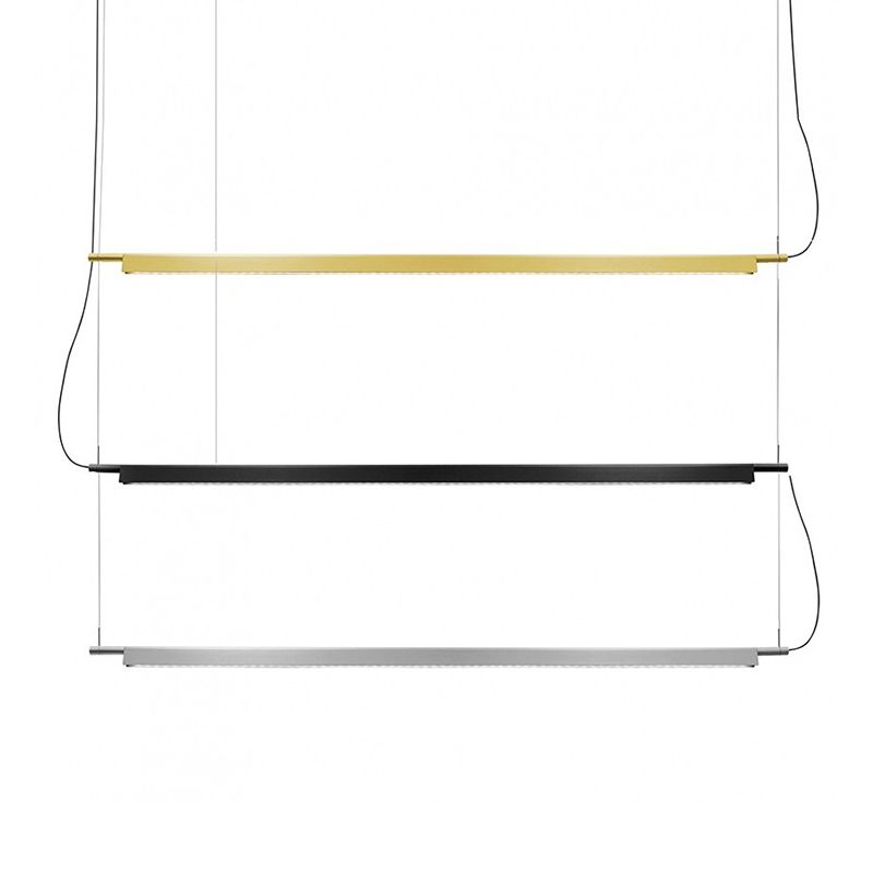 Illuminazione a sospensione lineare luci isola sospesa il lampadario moderno a pendente moderno