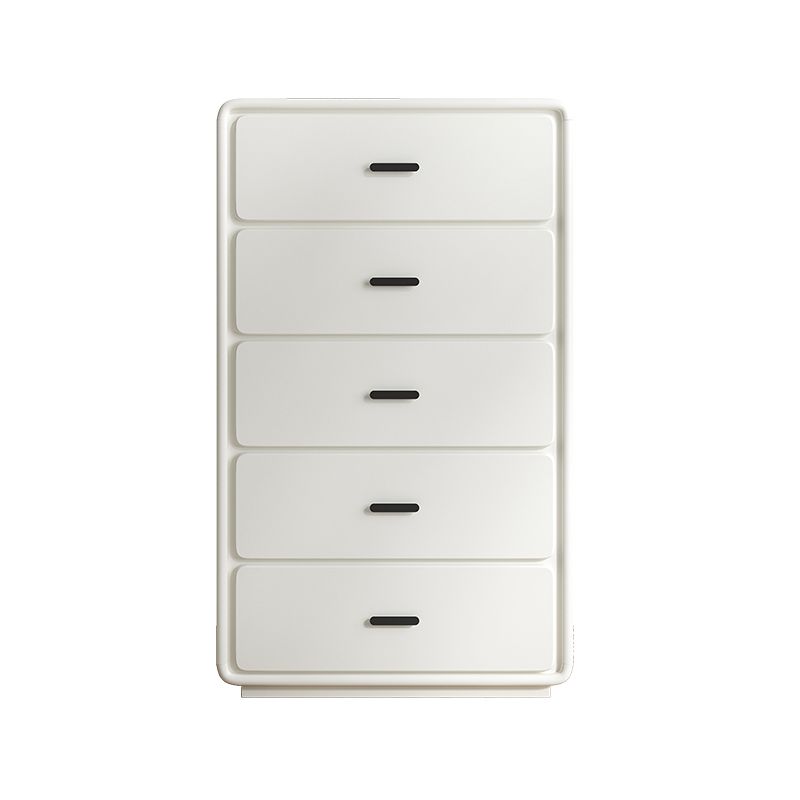 Contemporary Rectangle Accent Chest Wood Soft Close Drawers Storage Cabinet