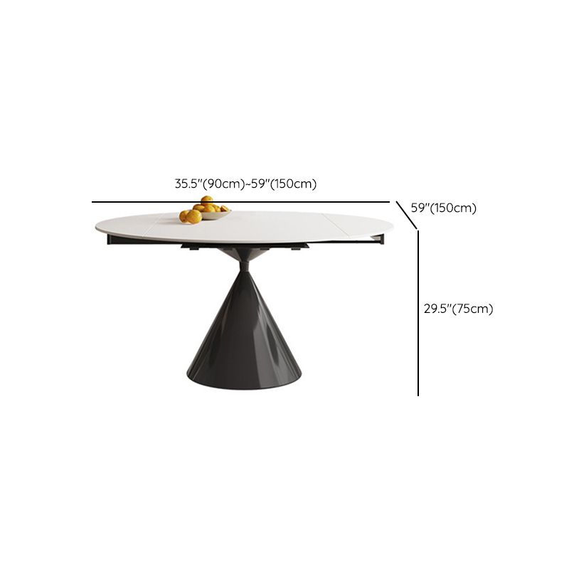 Dining Room Dinner Kitchen Table Modern Tulip Base Dining Table