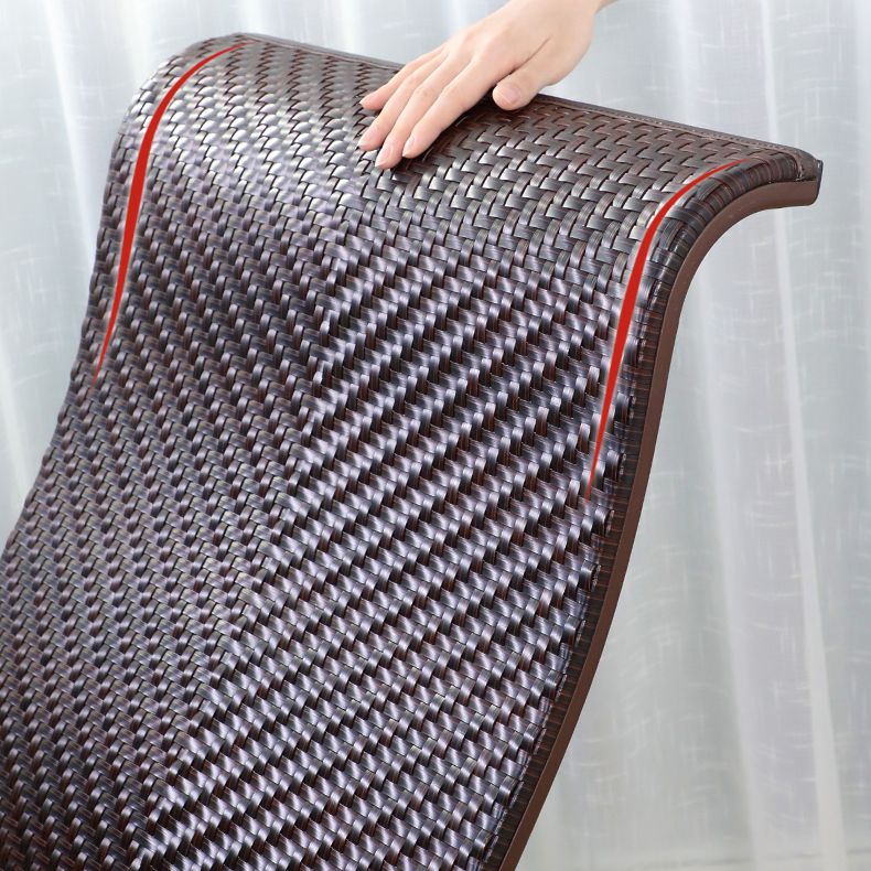 Mid Century Modern Rattan Rocking Chair Indoor Rocking Chair