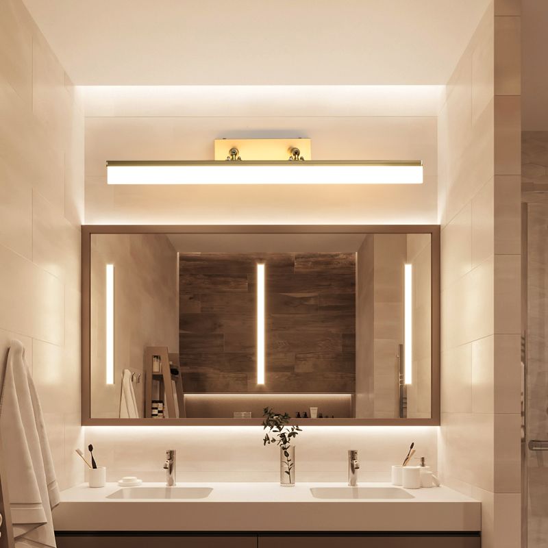 Accampella a switch a switing da muro di sfumatura moderna in metallo 1 lampada con applique in ottone