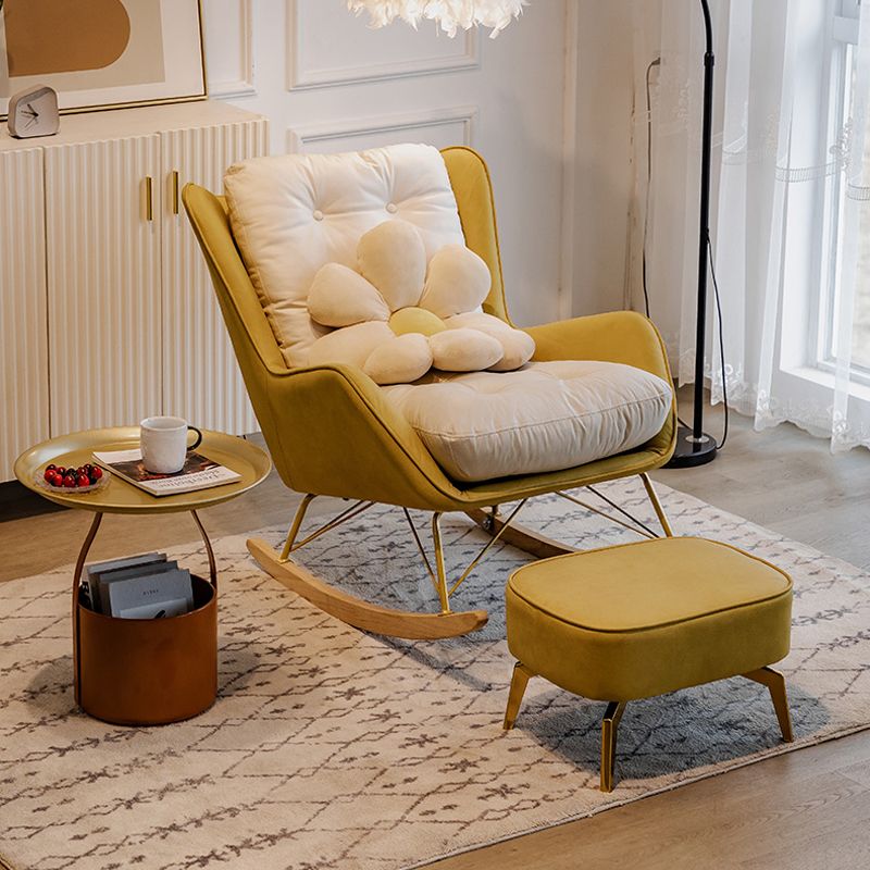 Modern Style Chaise Lounge Lazy Sofa Chair Leisure Rocking Chair for Living Room