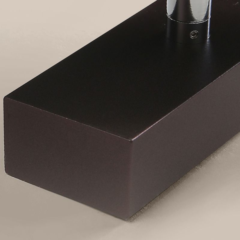 Single Modernism Polished Finish Wall Mounted Sconce Metal LED Wall Light