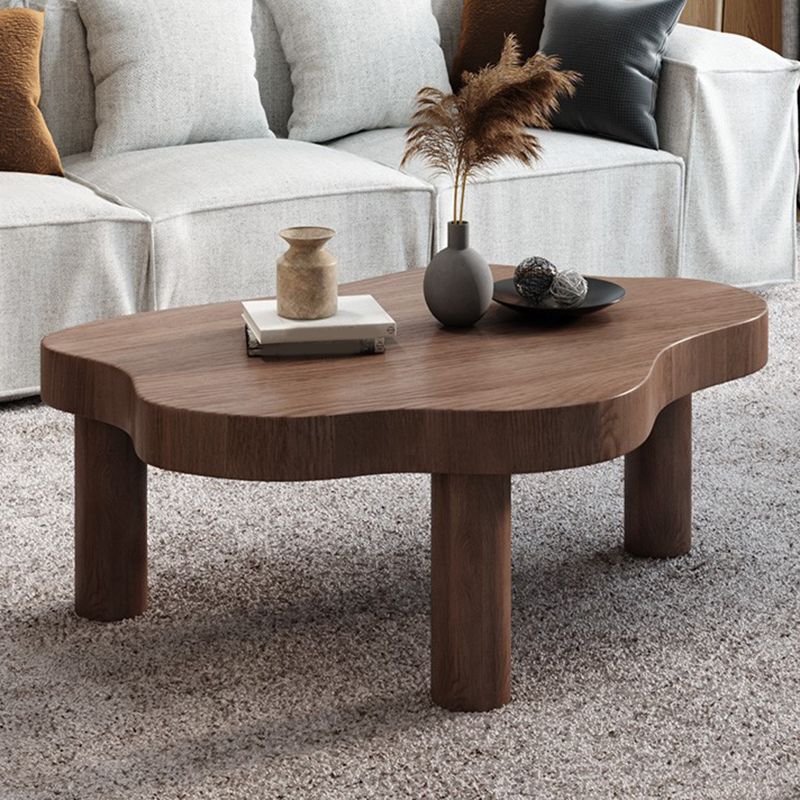 Scandinavian Coffee Table Solid Wood 1 Single Cocktail Table