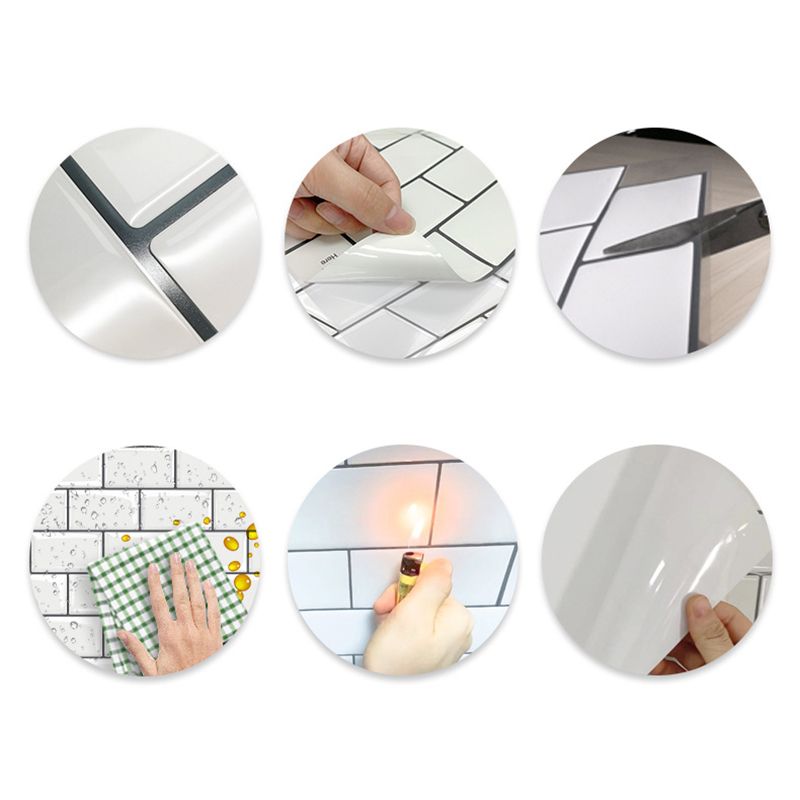 Wall Floor Tile Paste Wallpaper Floral Plaid Pattern Wallpaper Tile