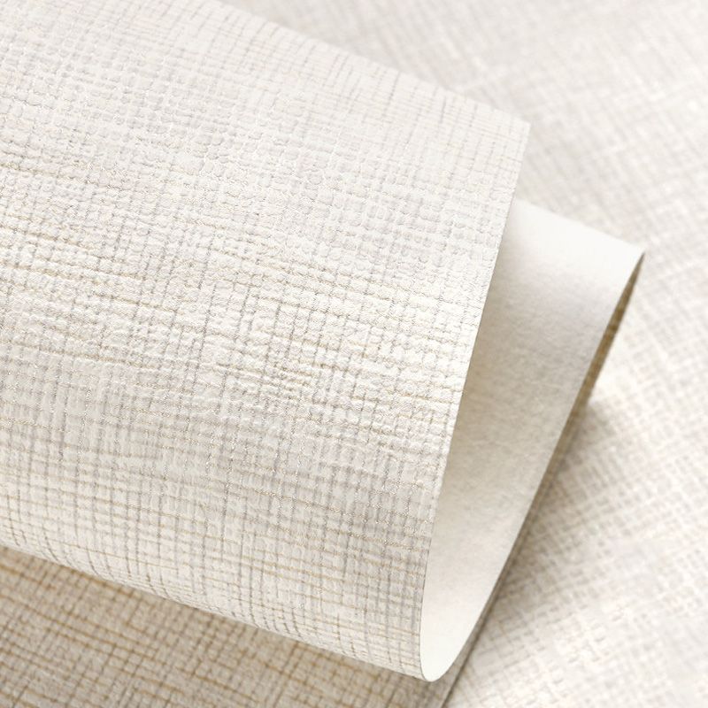Post Modern Wallpaper Roll in Natural Color Textured Wall Decor, 20.5-inch x 33-foot