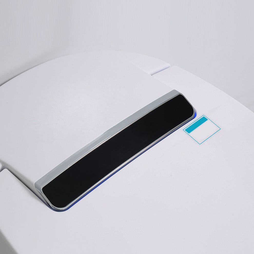 Modern One Piece Toilet Concealed Tank Toilet Bowl with Slow Close Seat for Washroom