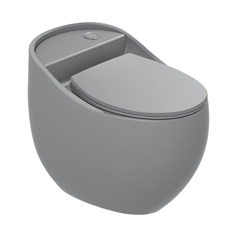 Concealed Tank Flush Toilet Modern One-Piece Toilet with Slow Close Seat