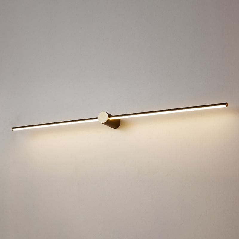 Minimalism Vanity Light Streamlined LED Wall Light Fixture for Bathroom
