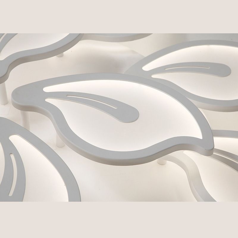 Le plafonnier semi-encastré moderne a mené des lumières menées au plafond semi-encastrées acryliques multi-têtes