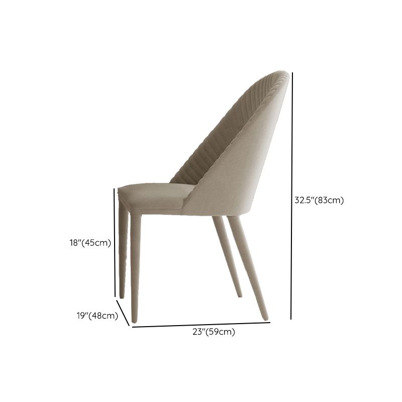 Modern Dining Set 1/5 Pcs Marble Dining Table with Upholstered Chairs