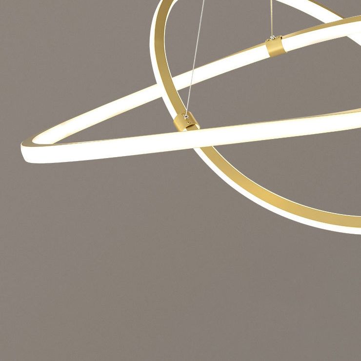 Kronleuchterleuchte Designer Moderner Einfachheit Metall Anhänger Beleuchtung für das Restaurant