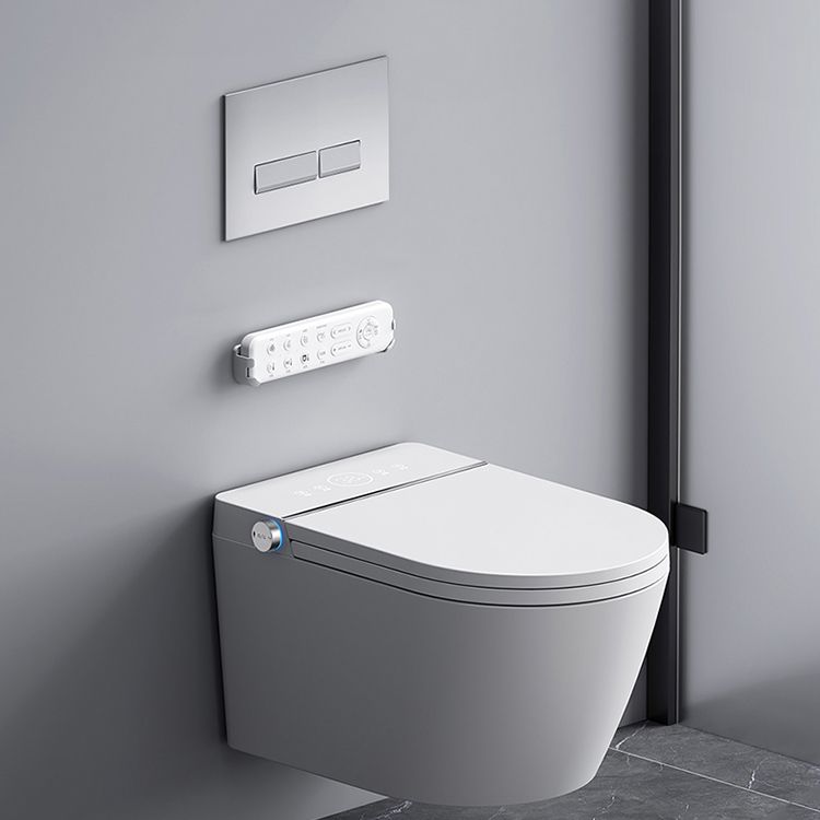 Modern White Wall Mount Urine Toilet Siphon Jet Toilet Bowl with Toilet Seat